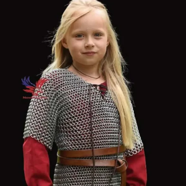 Aluminum Chainmail Shirt 10-15 yrs child